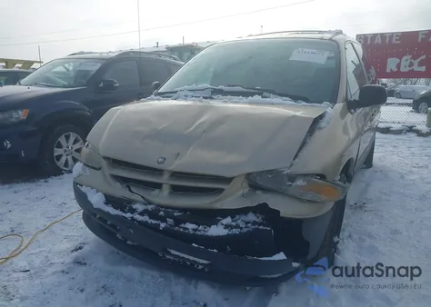 2000 Dodge Grand Caravan Se из США, поврежденный, VIN 1B4GP44G0YB553253